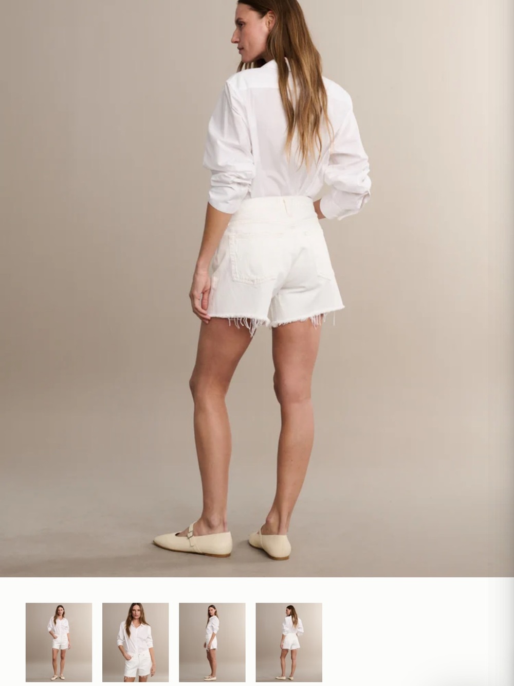 NWT Agolde Parker Long Shorts (27) - Picture 5 of 5